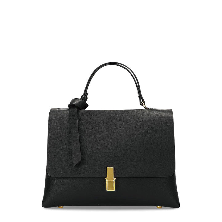 Nord Taschen | Strukturierte Top-Handle-Satchel-Tasche, Schultertasche