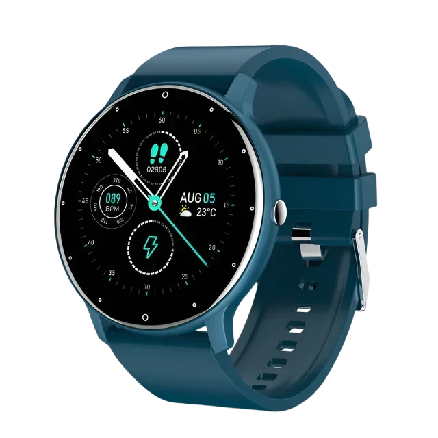 Nord Taschen | Unisex Wasserdichte Smartwatch mit Fitness Tracker und Herzfrequenzmesser