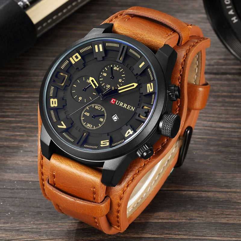 Nord Taschen | Luxe Navigator Uhr Lederband