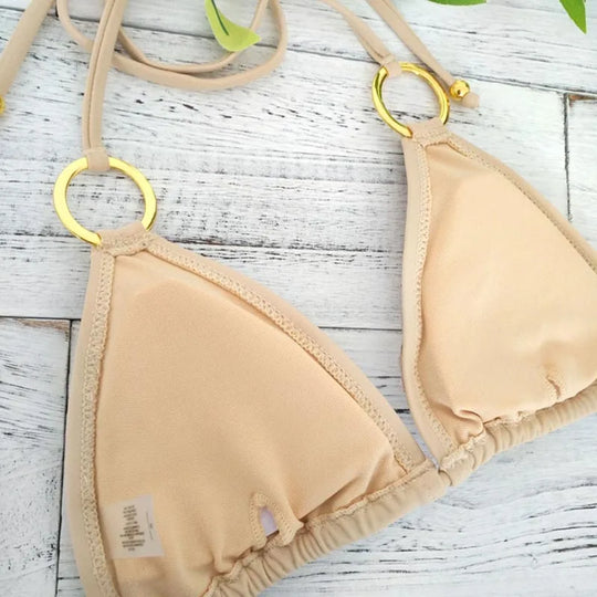 Nord Taschen | Neu Sexy Bikinis Pailletten Goldfarbe Frauen Bandage Bikini Set Push-Up Vorgepolsterter Bh Badeanzug Set Bademode