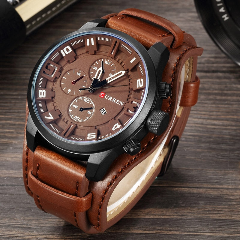 Nord Taschen | Luxe Navigator Uhr Lederband