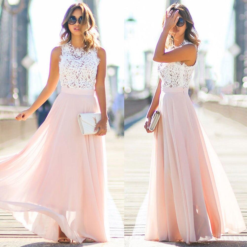 Maxi-Spitzenkleid Im Brautstil Acorina