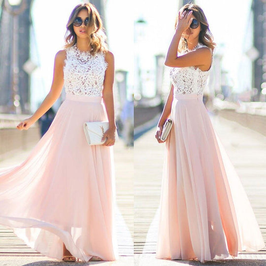 Maxi-Spitzenkleid Im Brautstil Acorina