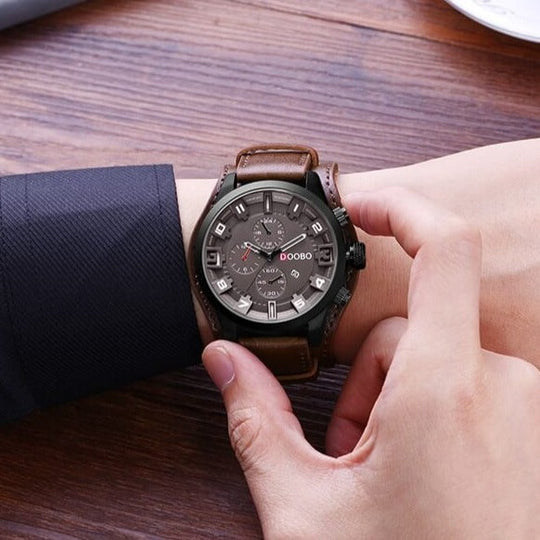 Nord Taschen | Luxe Navigator Uhr Lederband