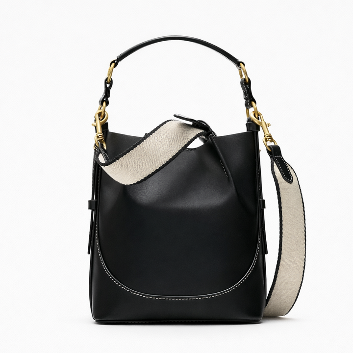 Nord Taschen | Damen Crossbody Eimer Tasche mit Canvas-Träger