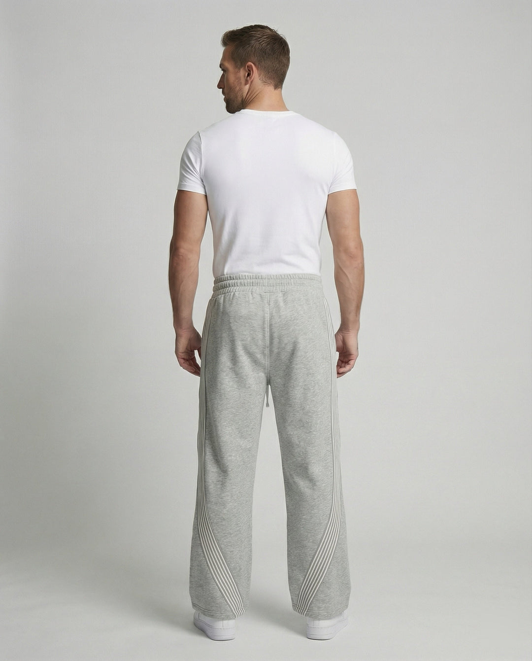 Herren Jogginghose mit Streifen