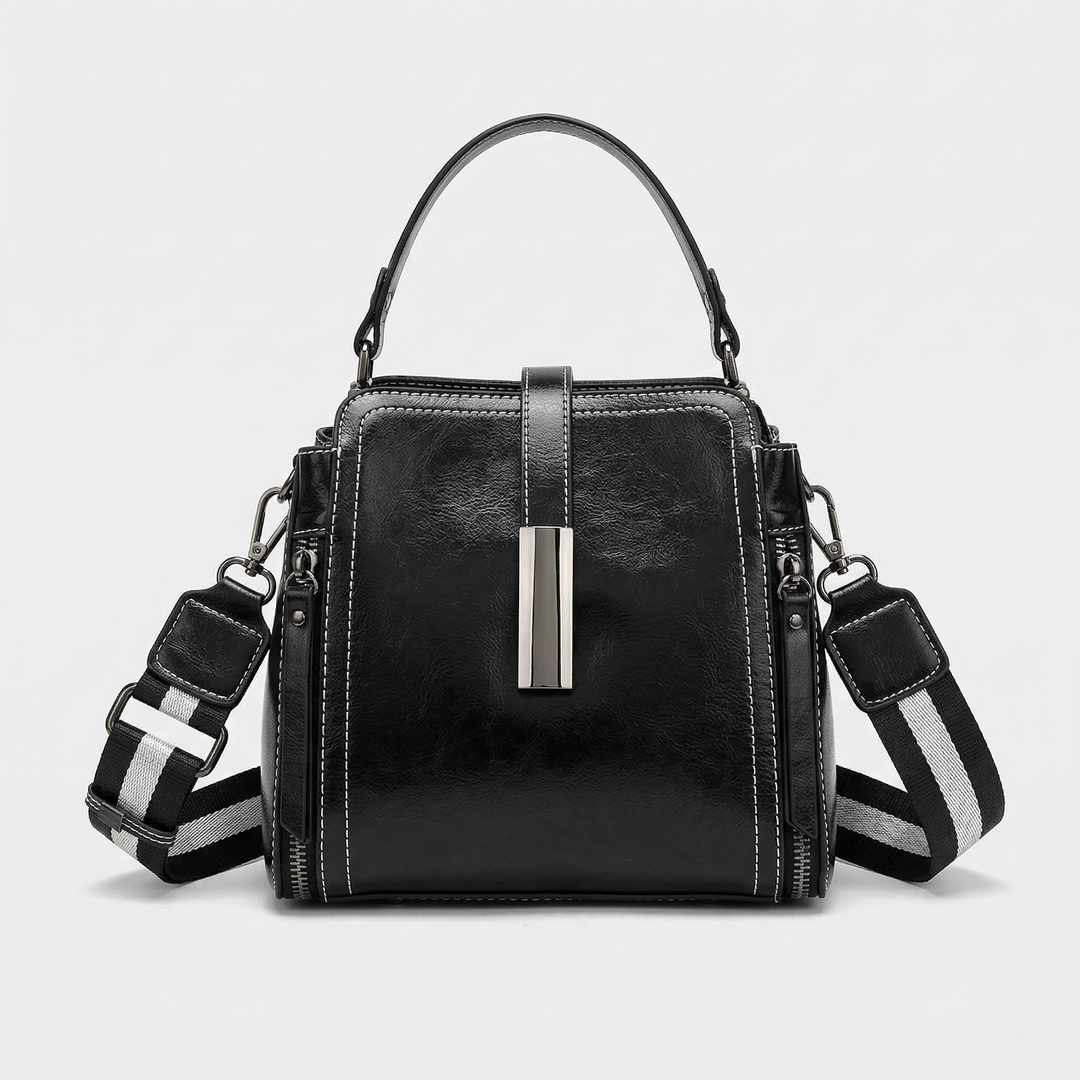 Nord Taschen | Kleine vegane Leder-Crossbody-Umhängetasche, Handtasche