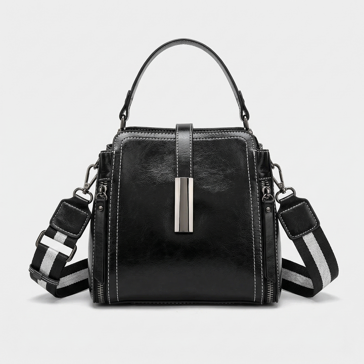 Nord Taschen | Kleine vegane Leder-Crossbody-Umhängetasche, Handtasche