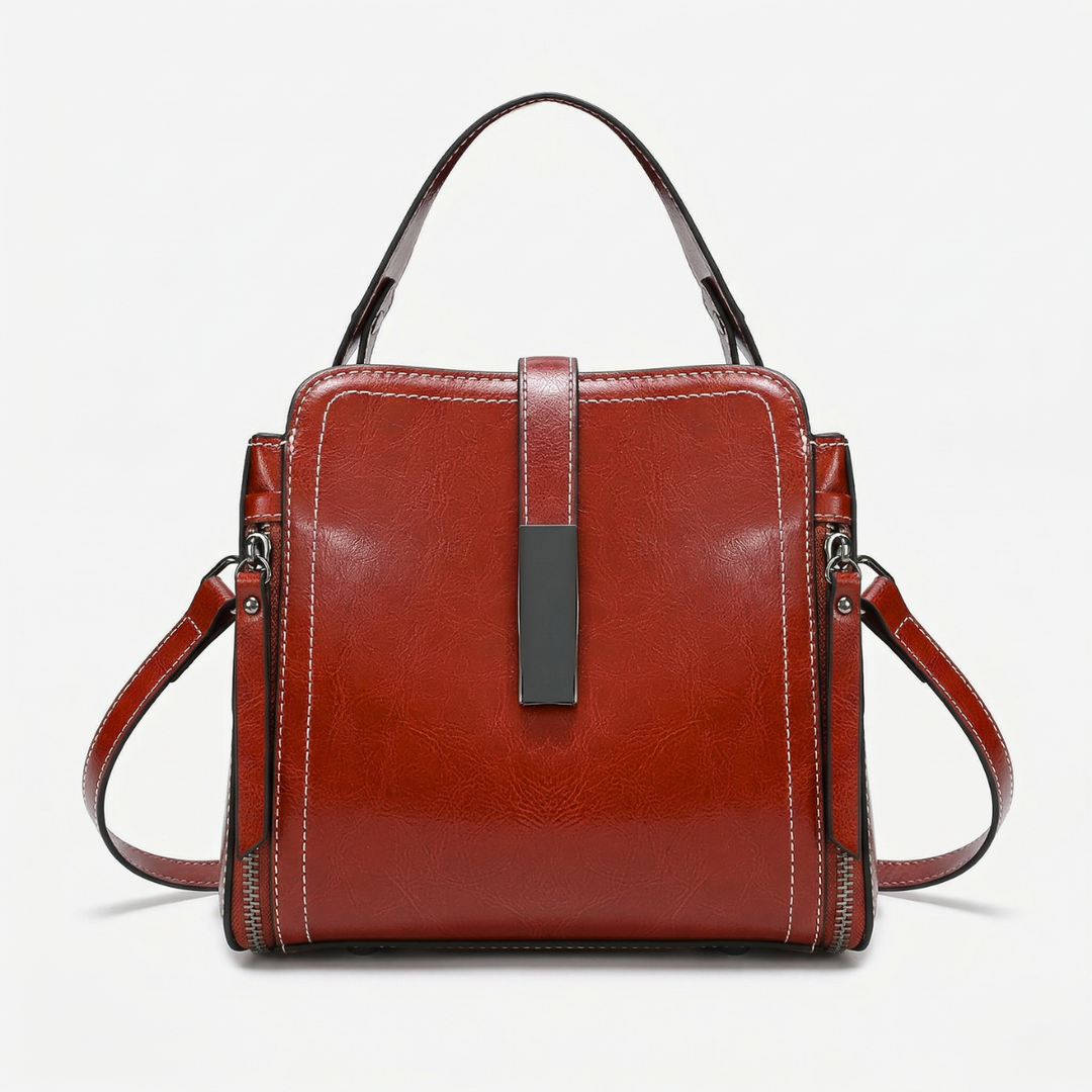 Nord Taschen | Kleine vegane Leder-Crossbody-Umhängetasche, Handtasche