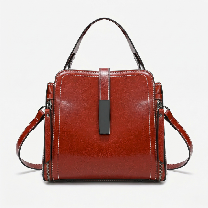 Nord Taschen | Kleine vegane Leder-Crossbody-Umhängetasche, Handtasche