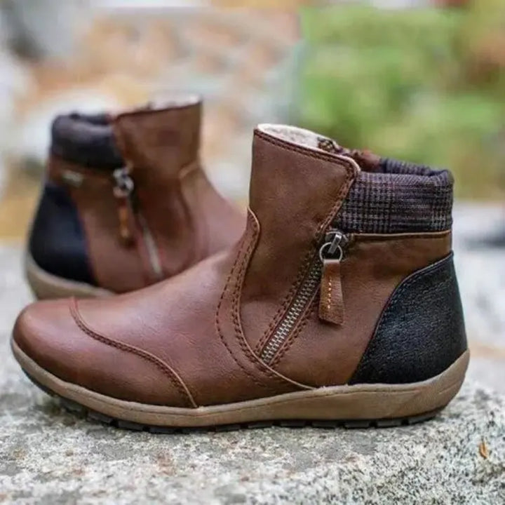 Orthopädische Premium-Stiefel mit Reißverschluss