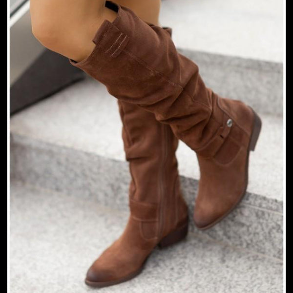 Arvani | Warme Wildlederstiefel - Gemütliche Winterschuhe