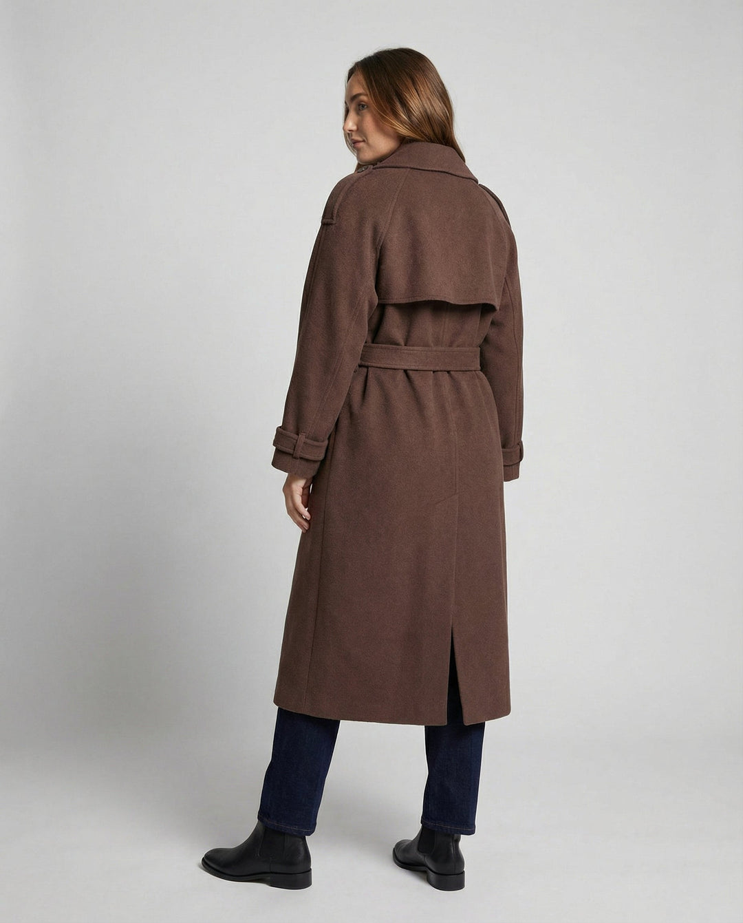 Bequemer Oversized Wollmantel Damen | Nord Taschen