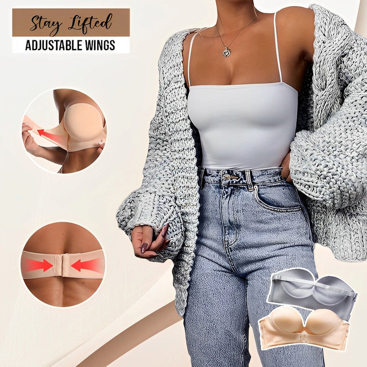 Nord Taschen | Strapless Push-Up Bh für Maximalen Lift