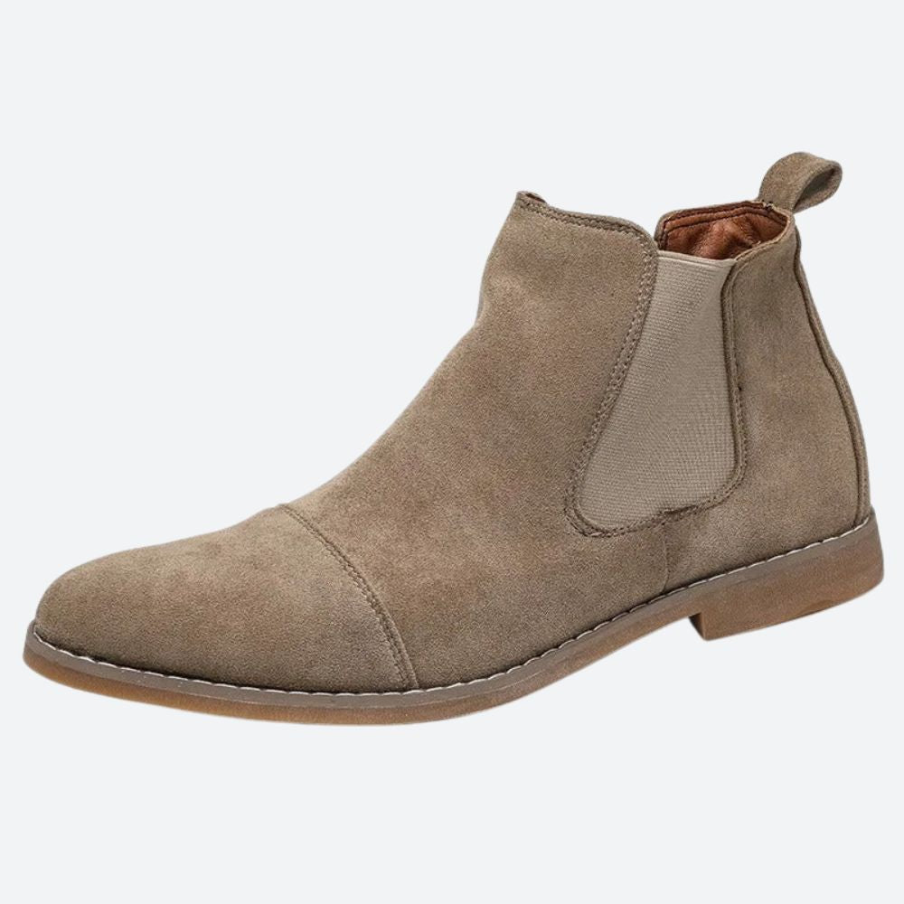 Klassische Wildleder Chelsea Boots für Herren
