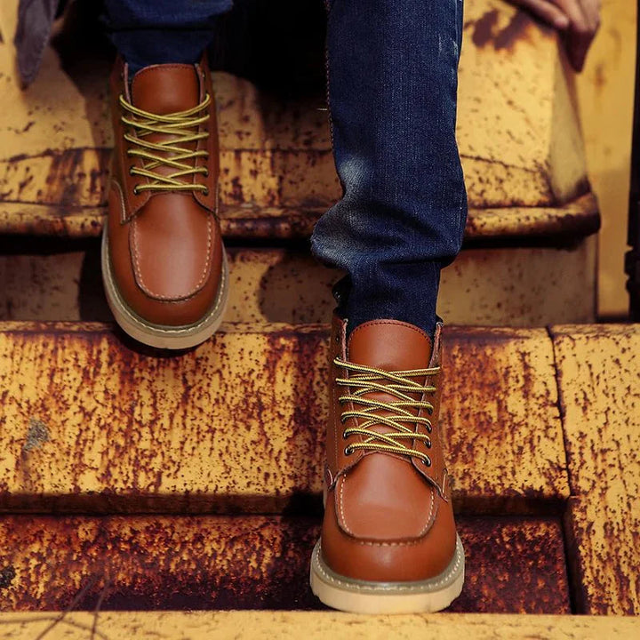 Mokassin Stiefel Bequeme Streetstyle Schuhe