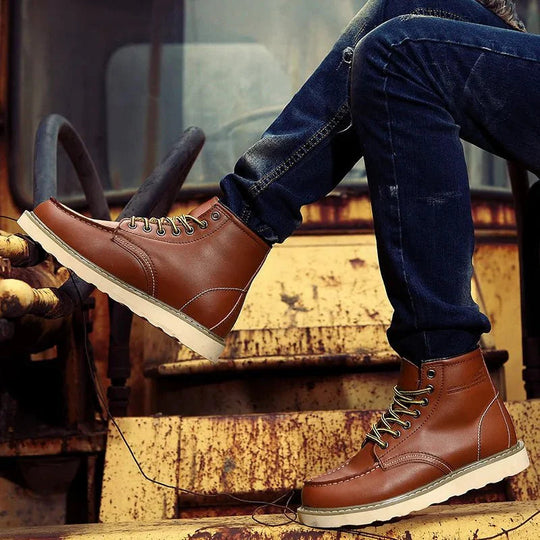 Mokassin Stiefel Bequeme Streetstyle Schuhe