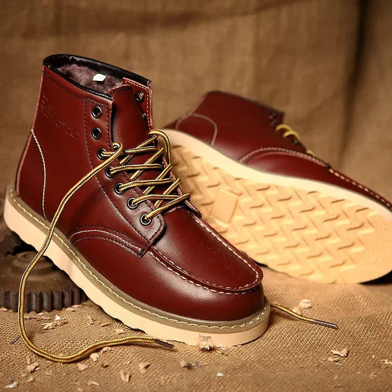 Mokassin Stiefel Bequeme Streetstyle Schuhe