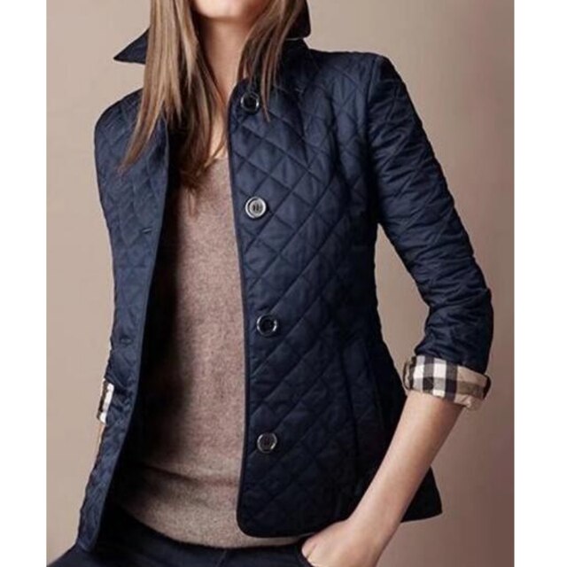 Damen Diamond Quilted Freizeitjacke