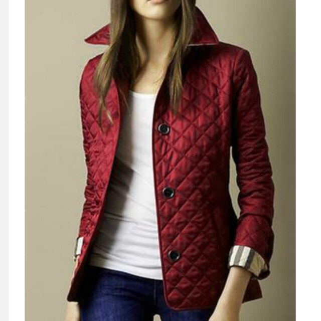 Damen Diamond Quilted Freizeitjacke
