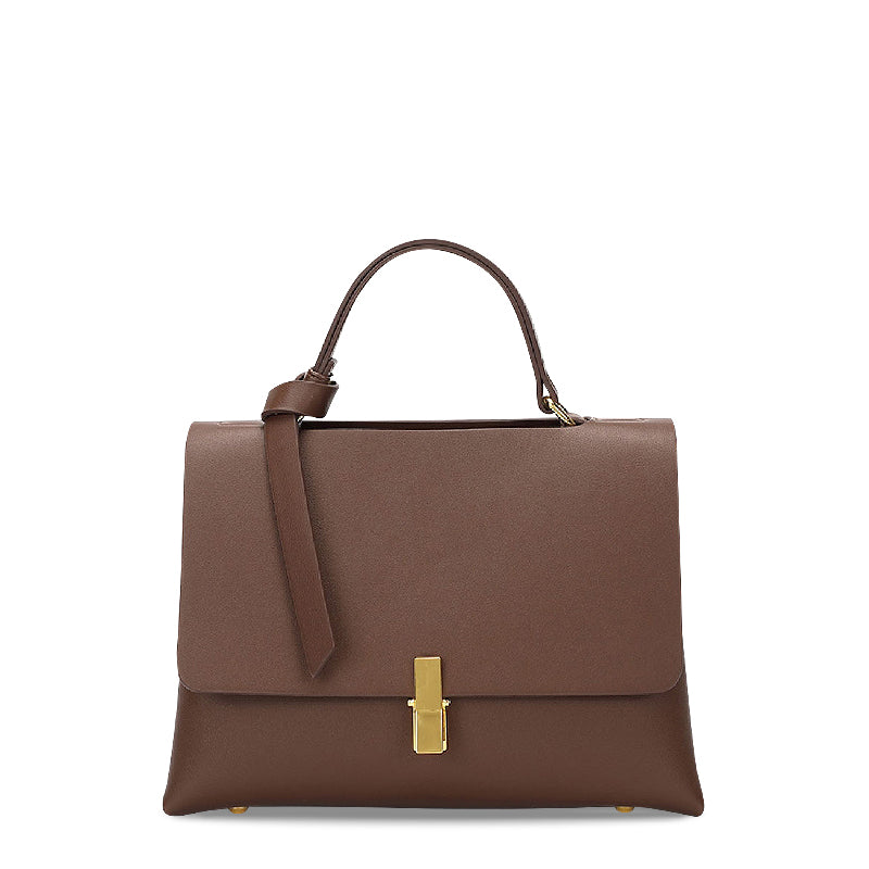 Nord Taschen | Strukturierte Top-Handle-Satchel-Tasche, Schultertasche