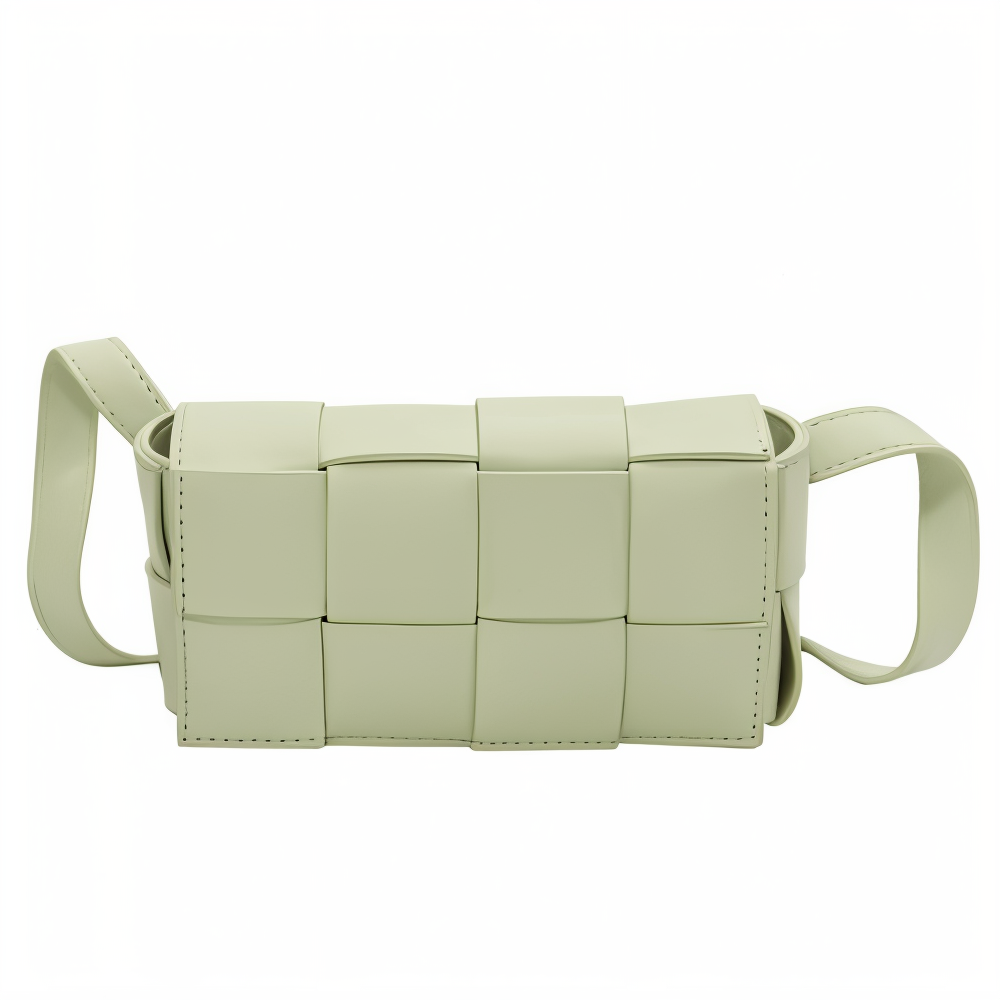 GNord Taschenlockte Umhängetasche Vegan Leder Damen Geflochtene Tasche Frauen
