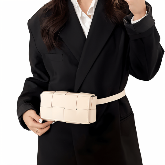 GNord Taschenlockte Umhängetasche Vegan Leder Damen Geflochtene Tasche Frauen