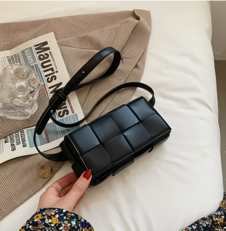 GNord Taschenlockte Umhängetasche Vegan Leder Damen Geflochtene Tasche Frauen