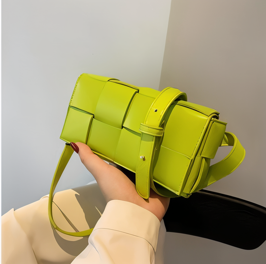 GNord Taschenlockte Umhängetasche Vegan Leder Damen Geflochtene Tasche Frauen