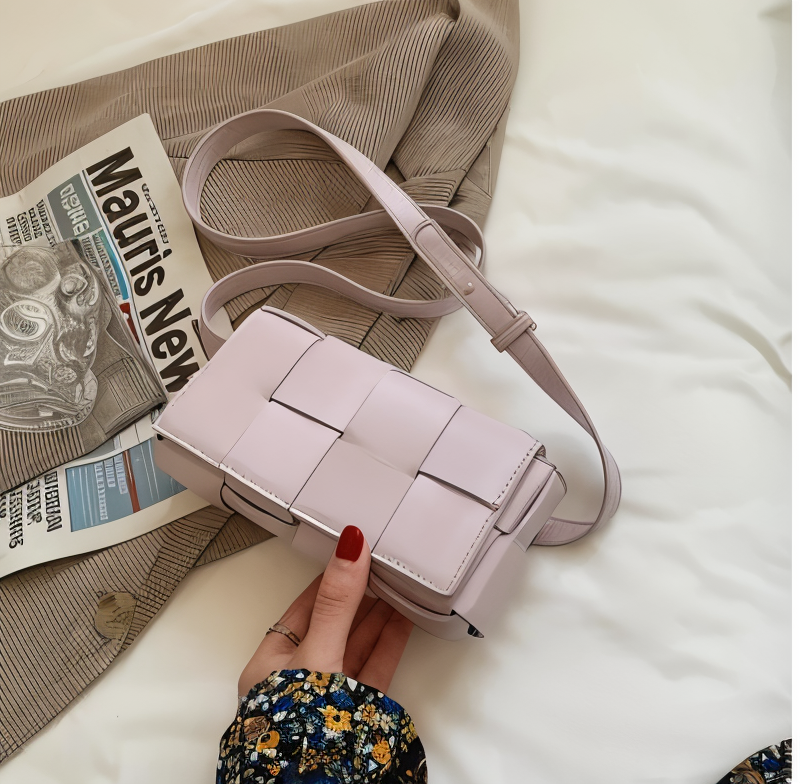 GNord Taschenlockte Umhängetasche Vegan Leder Damen Geflochtene Tasche Frauen