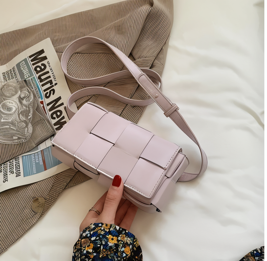 GNord Taschenlockte Umhängetasche Vegan Leder Damen Geflochtene Tasche Frauen