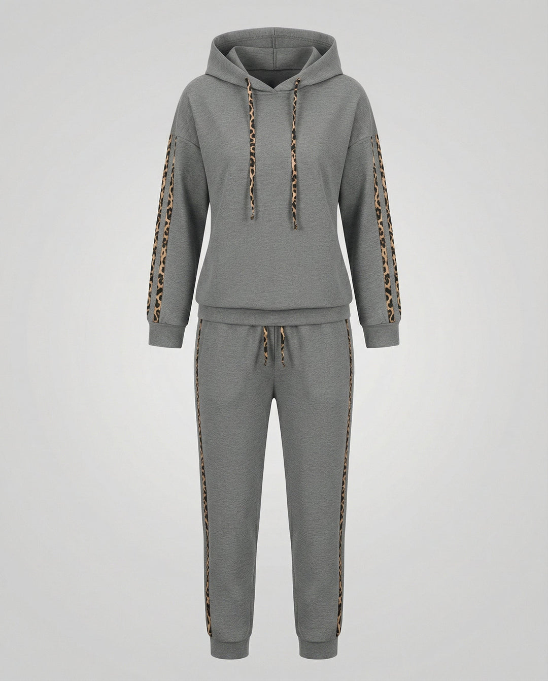 Zebramuster Damen Jogginganzug