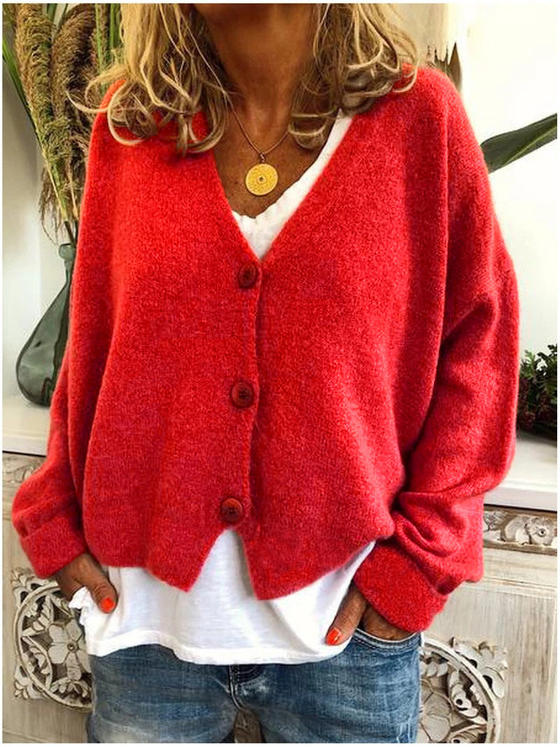 Chic Strickjacke Für Damen