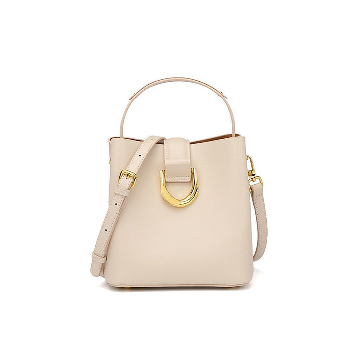 Nord Taschen | Bucket Bag mit Gold D Ring und Crossbody-Träger