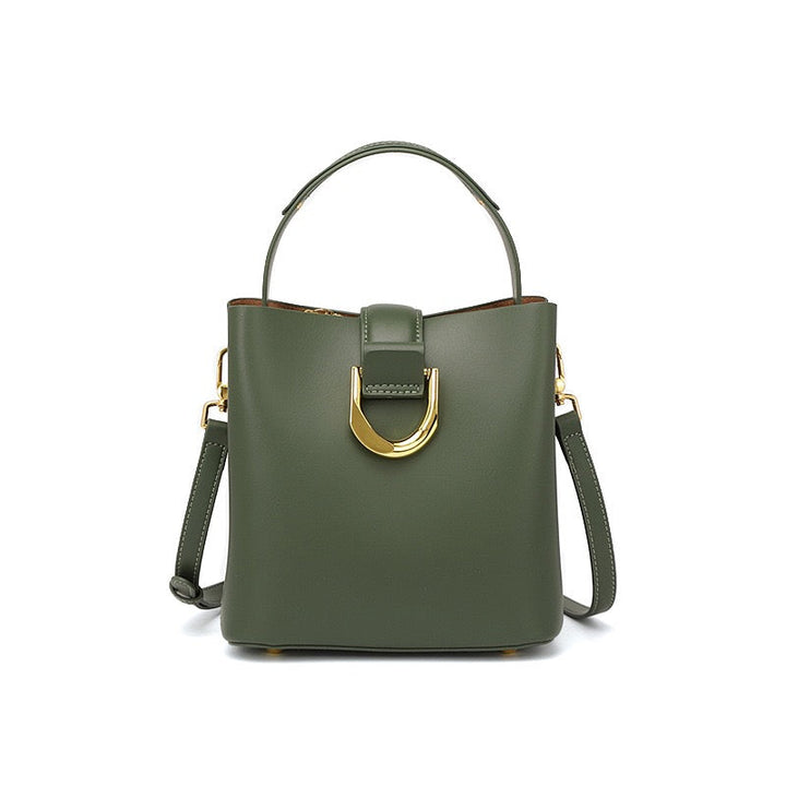 Nord Taschen | Bucket Bag mit Gold D Ring und Crossbody-Träger