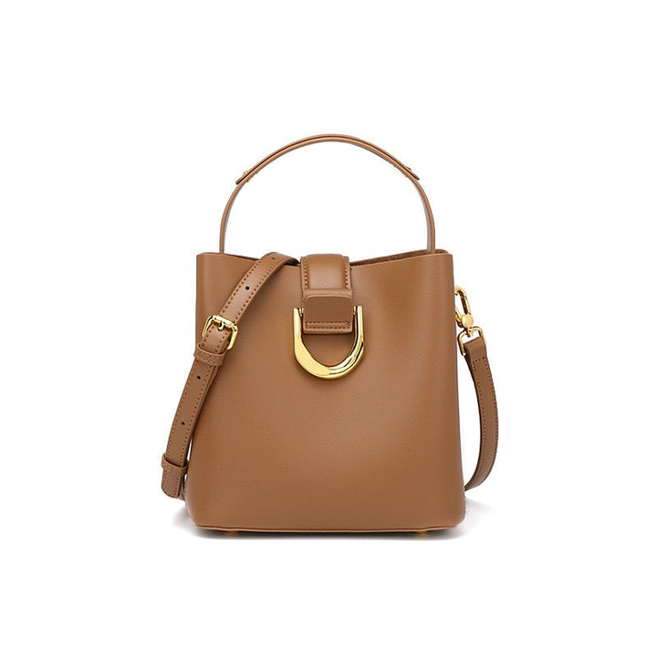 Nord Taschen | Bucket Bag mit Gold D Ring und Crossbody-Träger