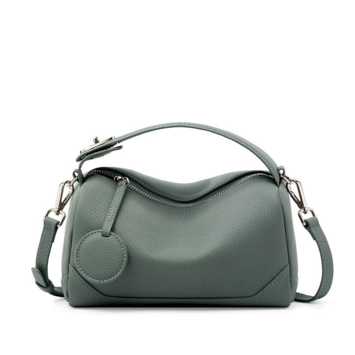 Nord Taschen | Genarbte Schultertasche mit Umhängegurt