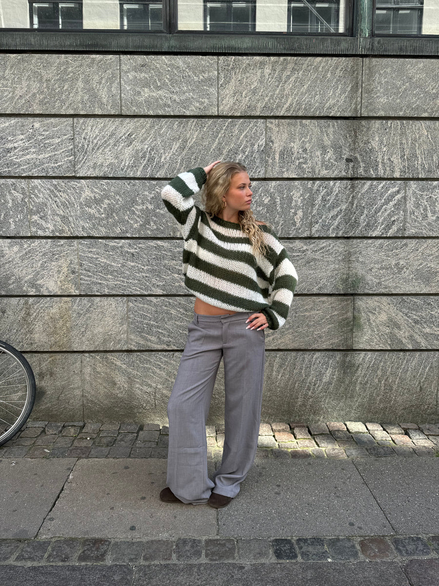 Nord Taschen | Gestreifter Strick