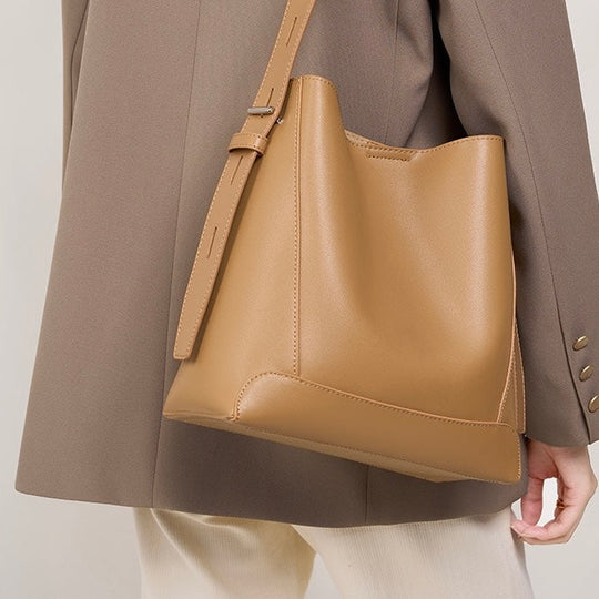Nord Taschen | Damen Bucket Bag, Umhängetasche mit innere Reißverschlusstasche