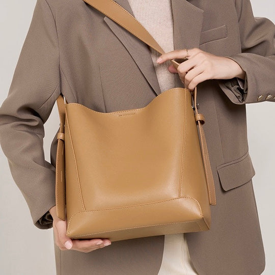Nord Taschen | Damen Bucket Bag, Umhängetasche mit innere Reißverschlusstasche