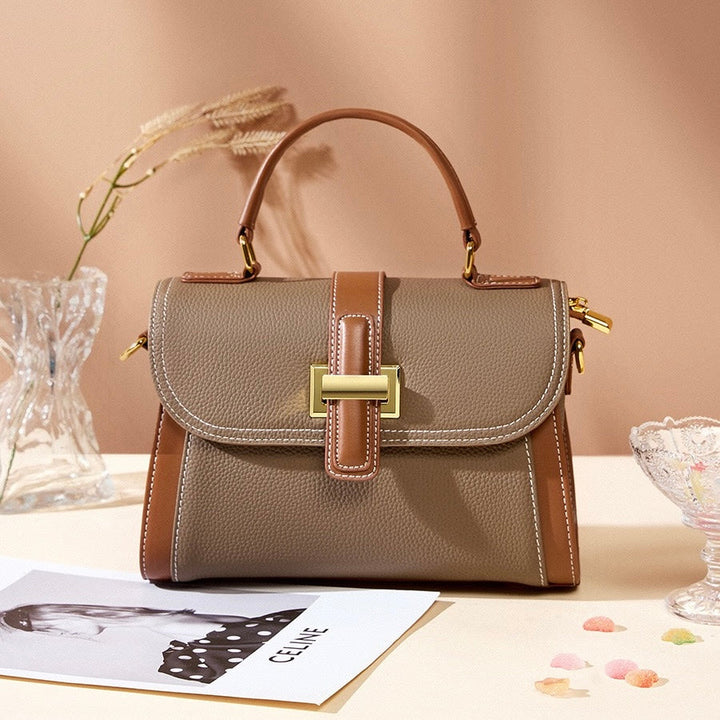 Nord Taschen | Damen Umhängetasche mit Oberen Griff Crossbody mit 2 Wechselgurten