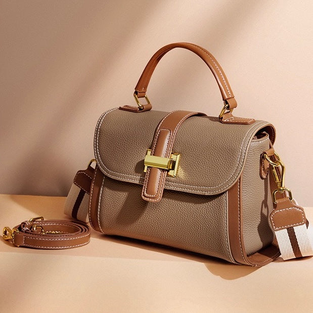 Nord Taschen | Damen Umhängetasche mit Oberen Griff Crossbody mit 2 Wechselgurten