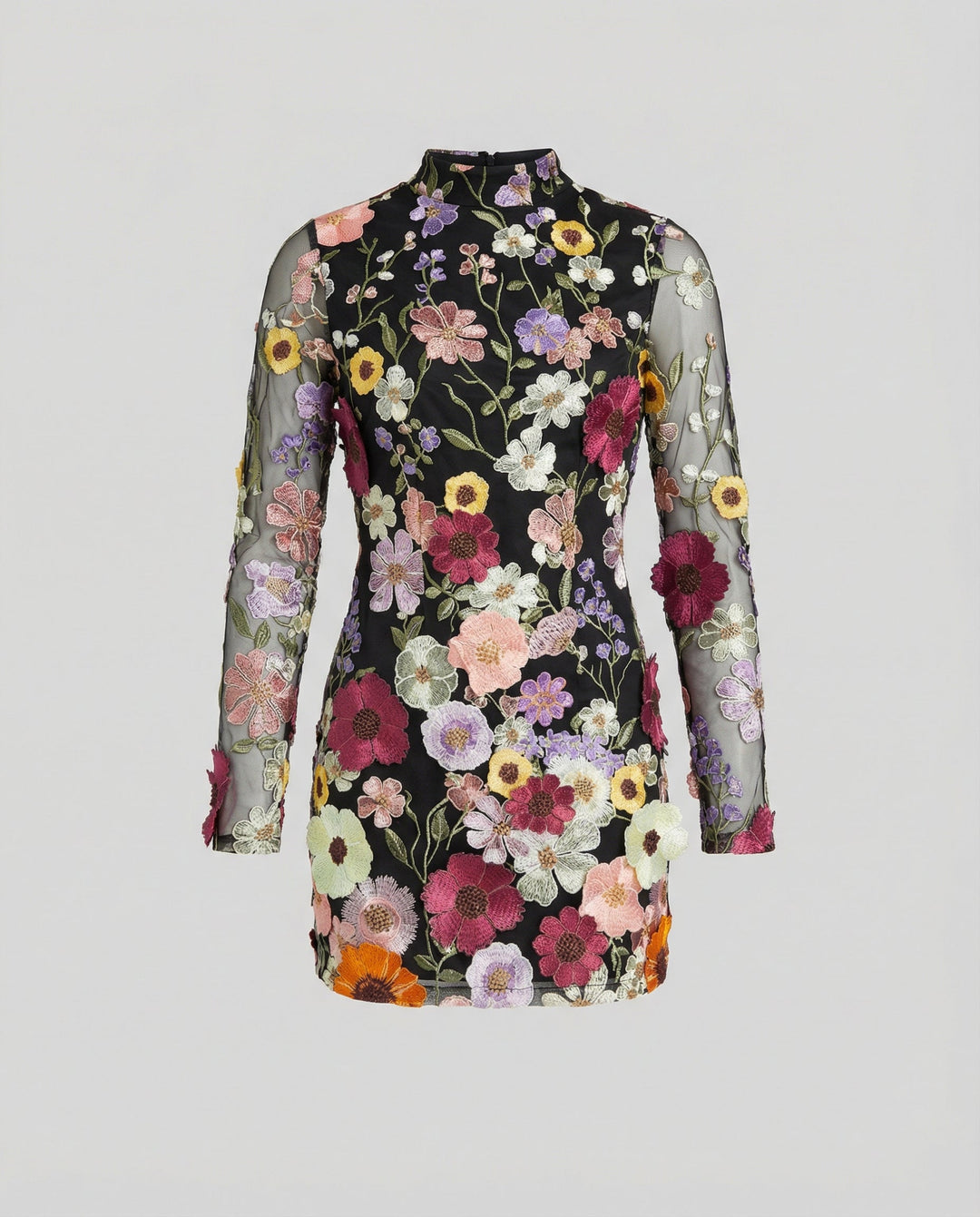 Florales Damen Minikleid