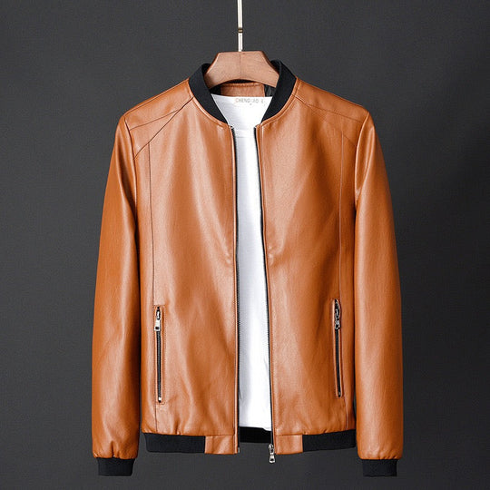 Modische Lederjacke für Herren Avellé