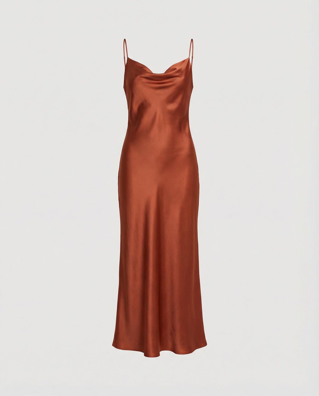 Elegantes Satin-Kleid Damen