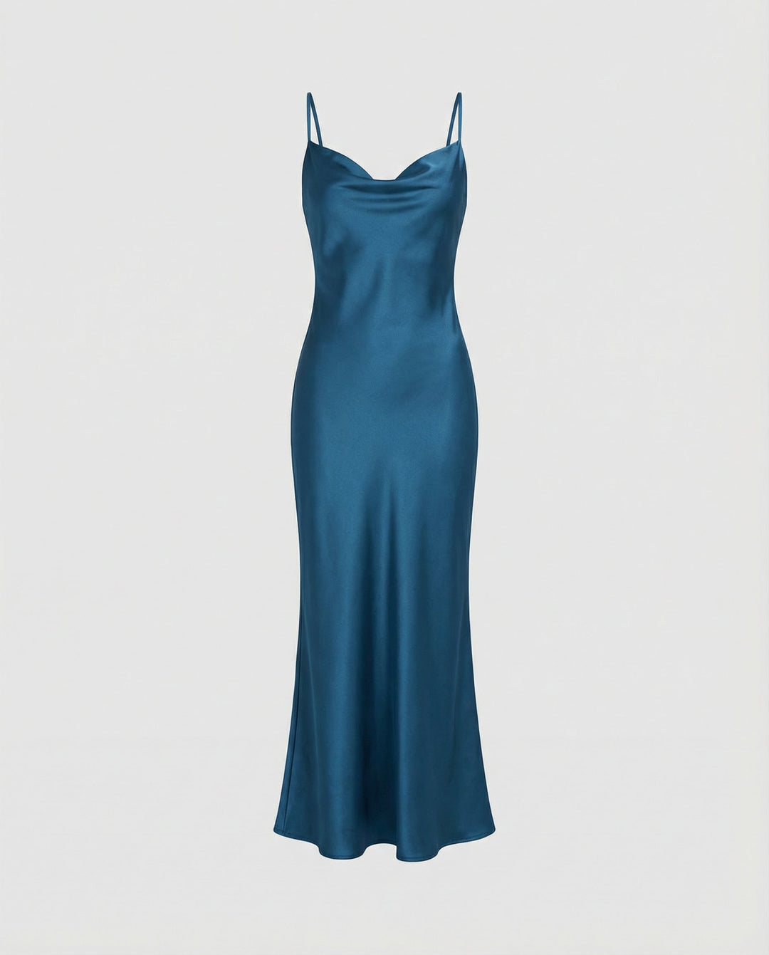 Elegantes Satin-Kleid Damen