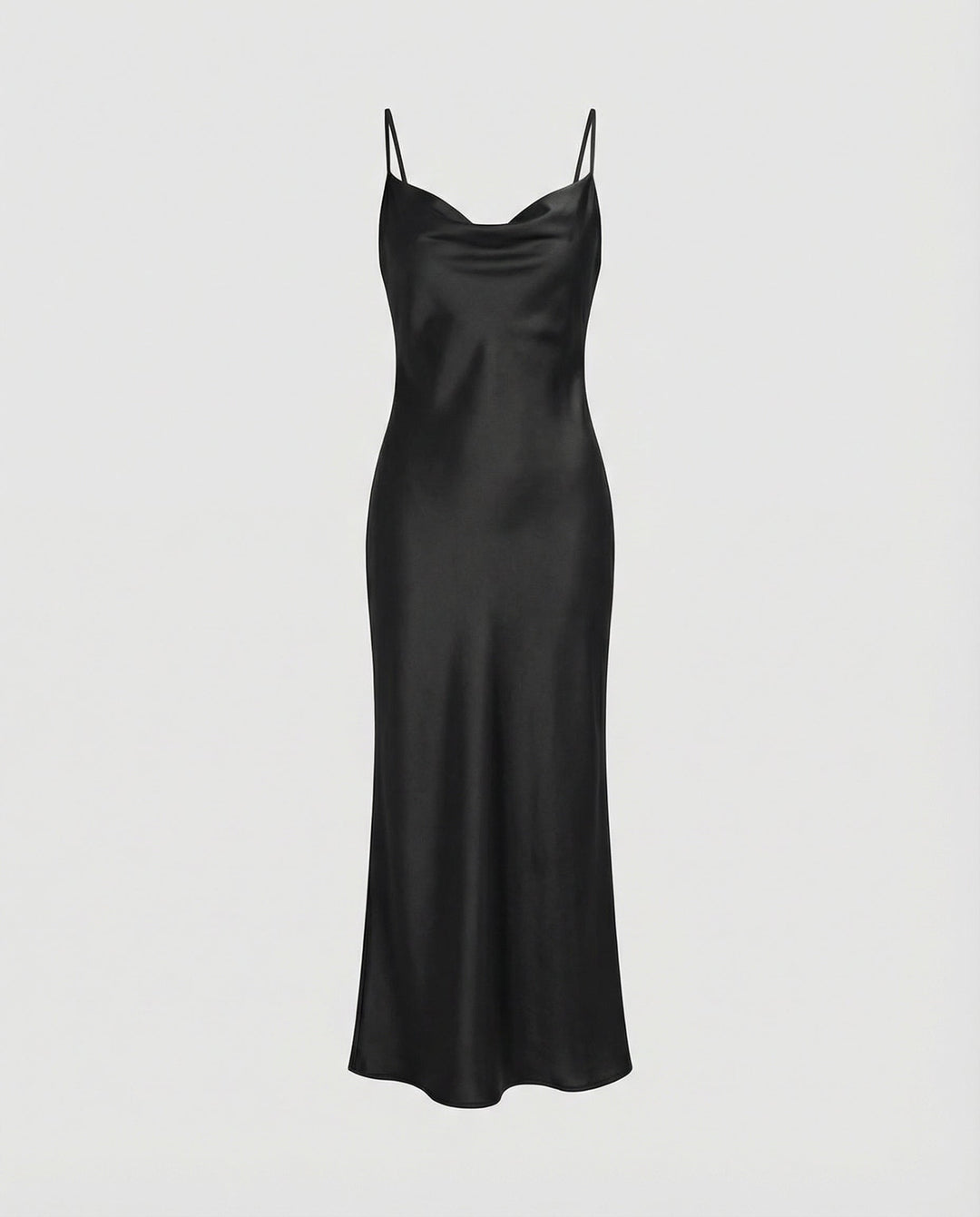 Elegantes Satin-Kleid Damen