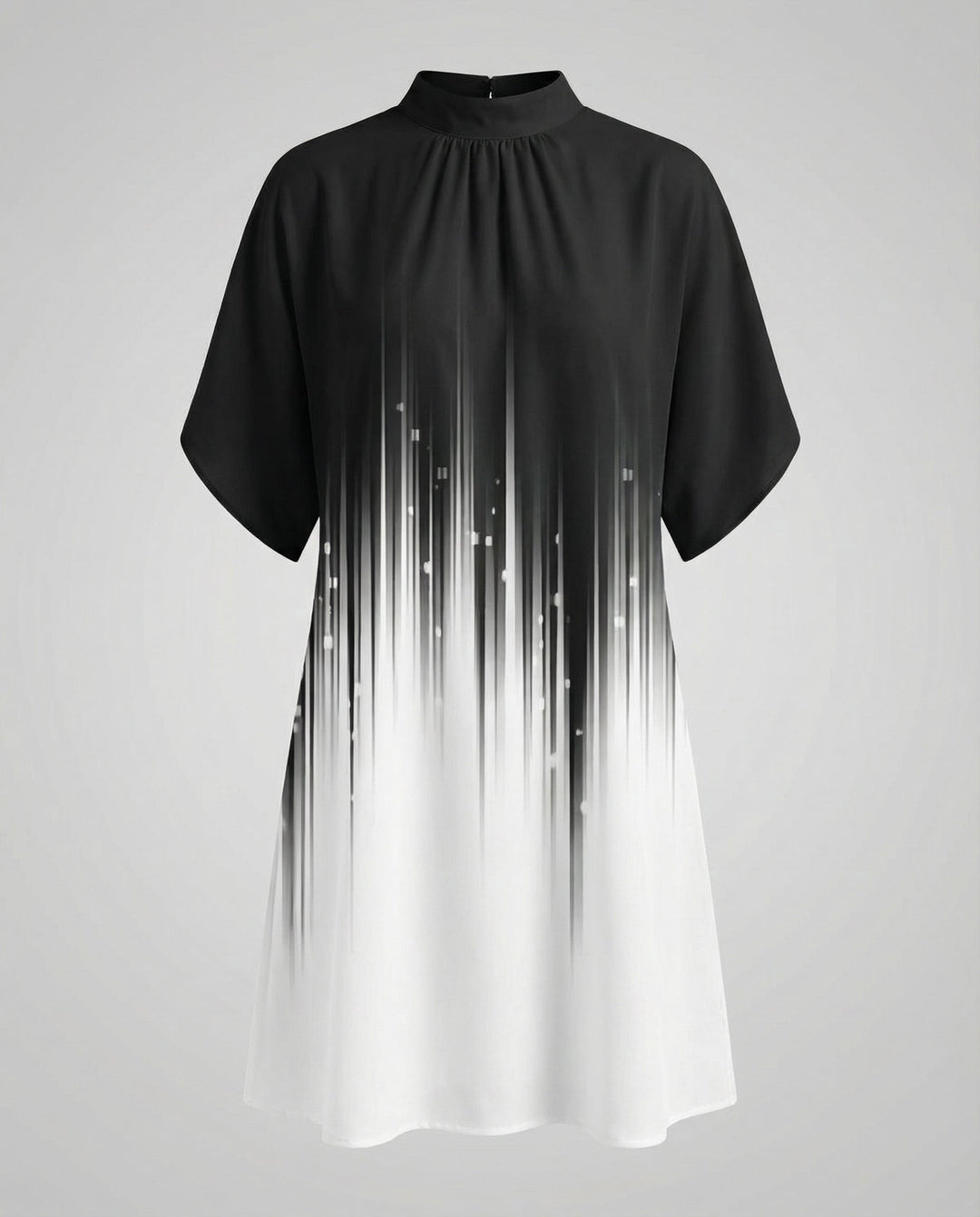 Elegantes Fledermausärmel Kleid Damen