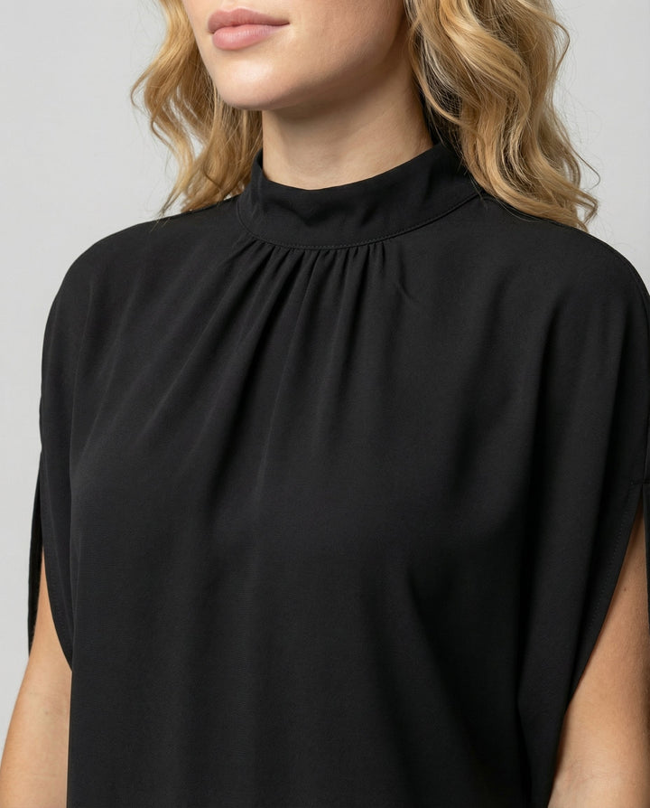Elegantes Fledermausärmel Kleid Damen