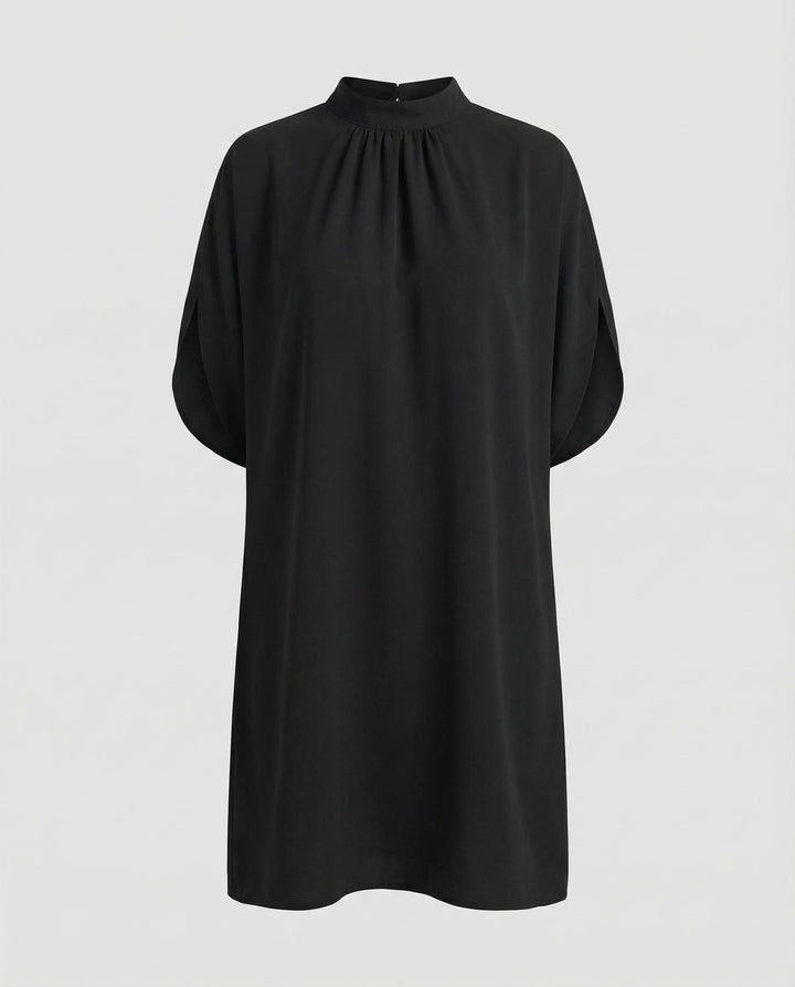 Elegantes Fledermausärmel Kleid Damen